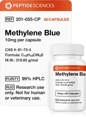 Methylene Blue (10mg x 60 Capsules = 600mg)